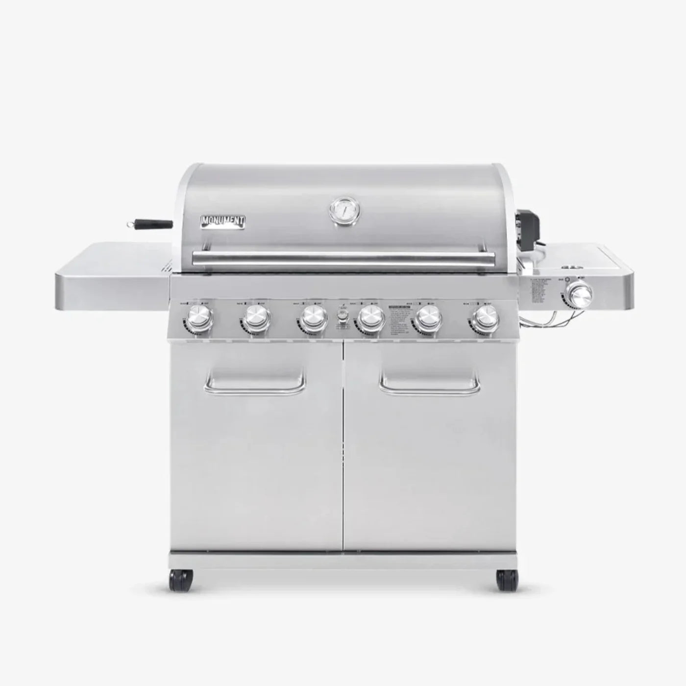 Monument Grills Classic 77352 Series | 6 Burner Propane Gas Grill in Stainless Steel - 77352