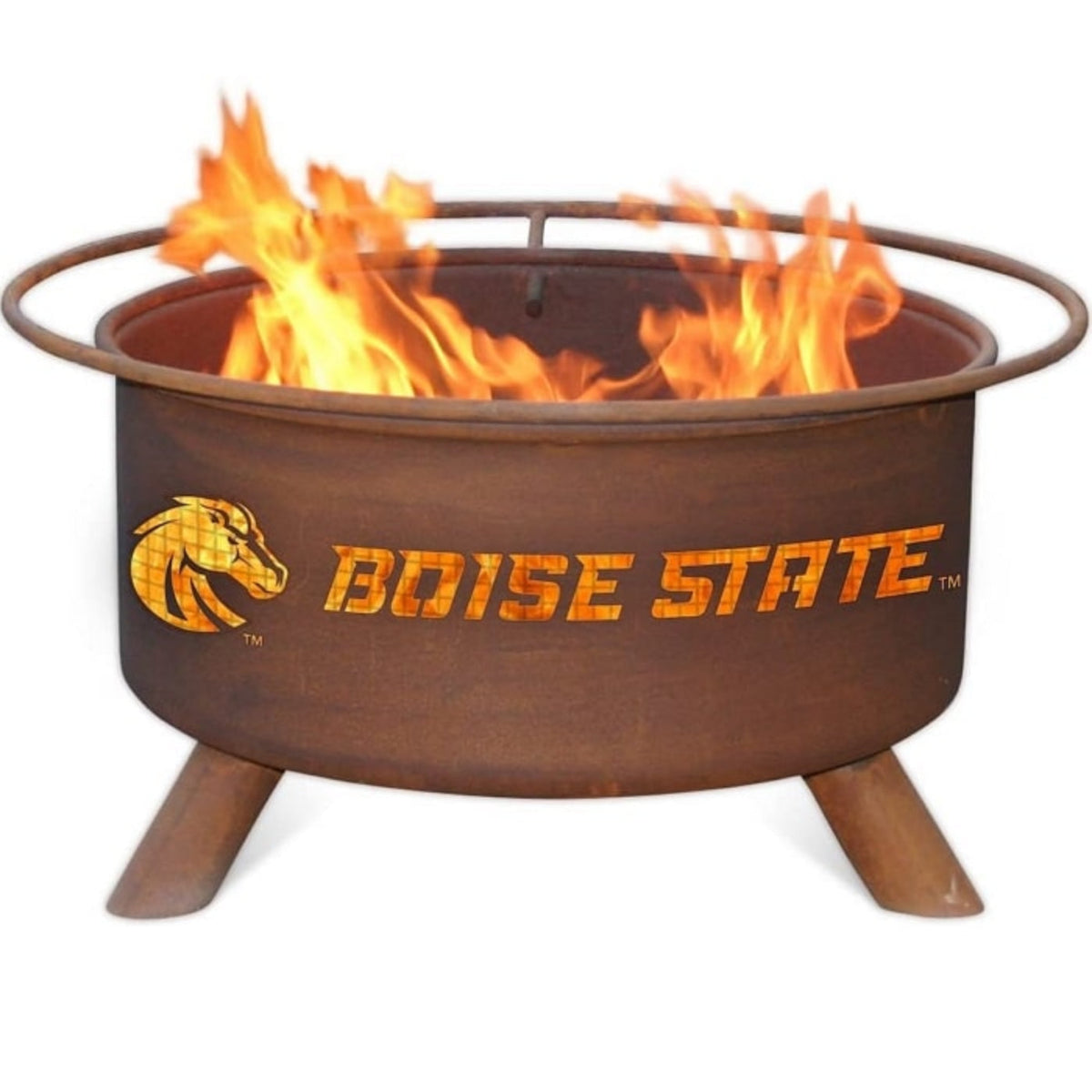 Patina Boise State Steel Fire Pit by Patina Products - F234