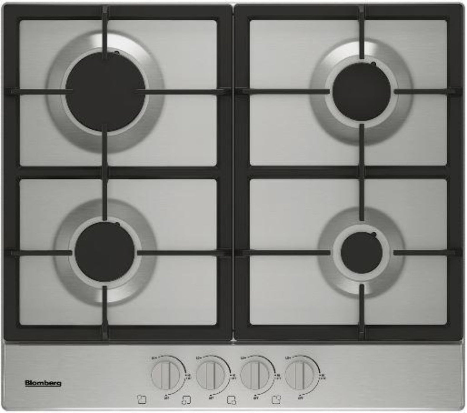 BLOMBERG APPLIANCES CTG24400SS 24in gas cooktop, 4 burner in Stainless Steel - CTG24400SS
