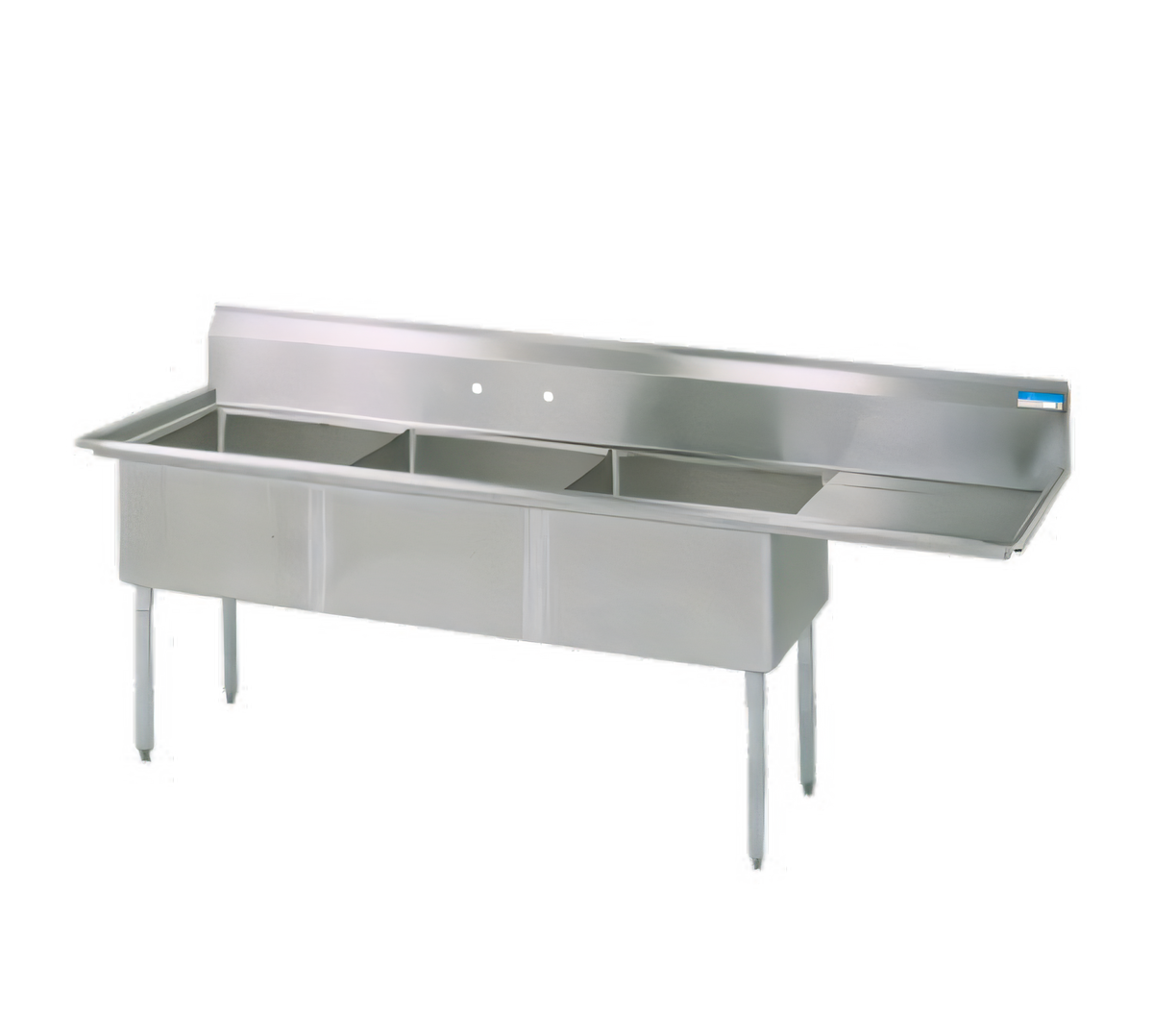 BK Resources Compartment Sinks - BKS-3-1620-12-18RS