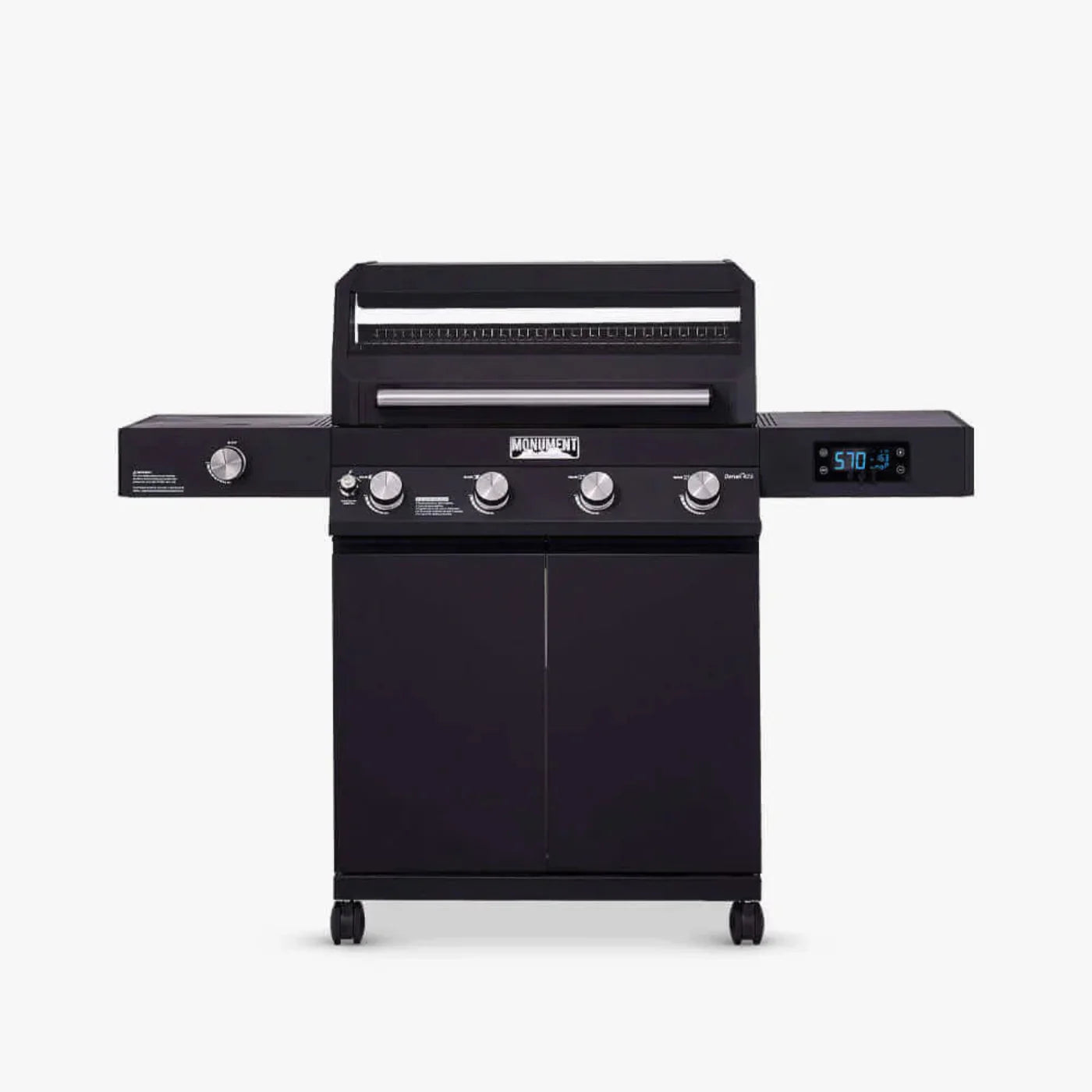 Monument Grills Denali 425 Series | 4 Burner Smart Tech Propane Gas Grill in Black - D425