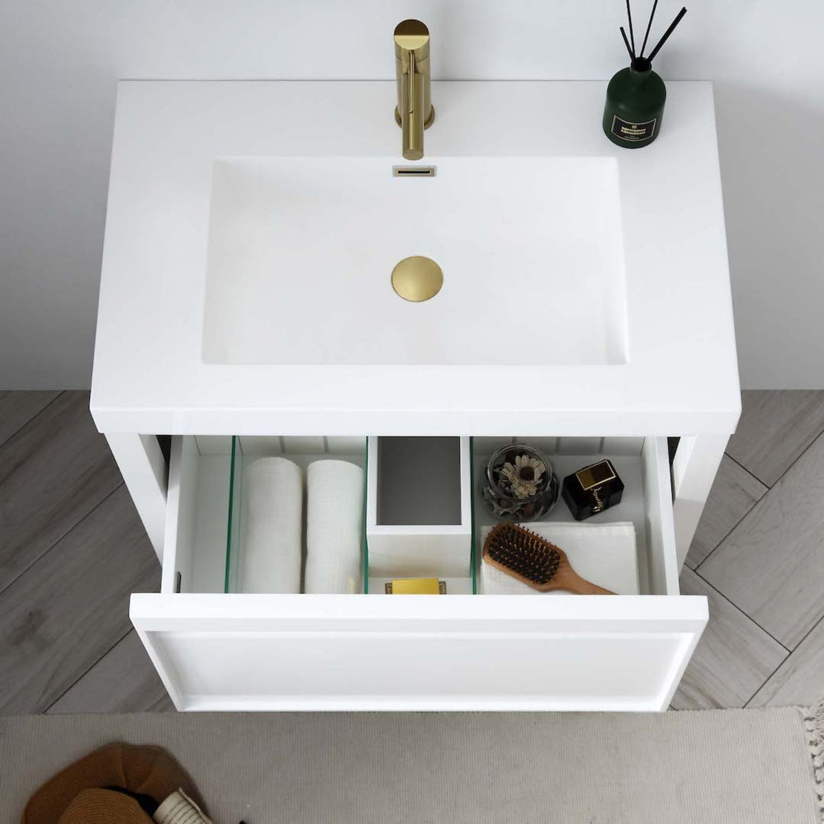 Blossom Vienna 30 Inch Bathroom Vanity - V8021 30 01 - Backyard Provider