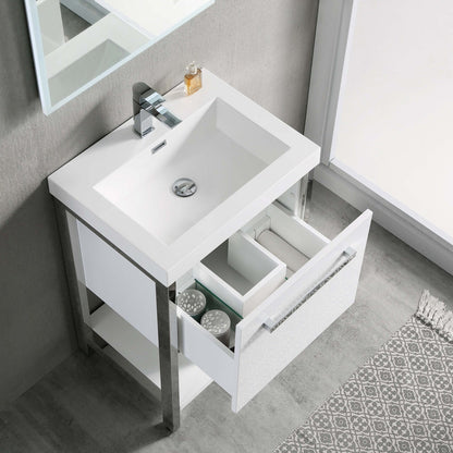 Blossom Bathroom Riga 24 Inch Bathroom Vanity - V8022 24 01 - Backyard Provider
