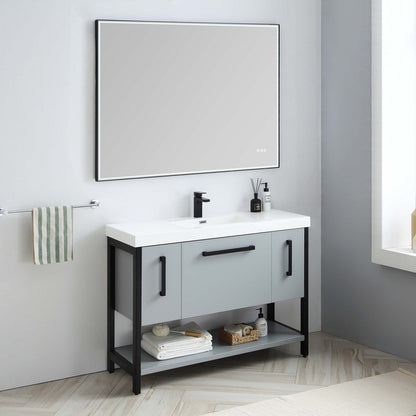 Blossom Riga 48 Inch Bathroom Vanity – Single Sink - V8022 48 01S - Backyard Provider