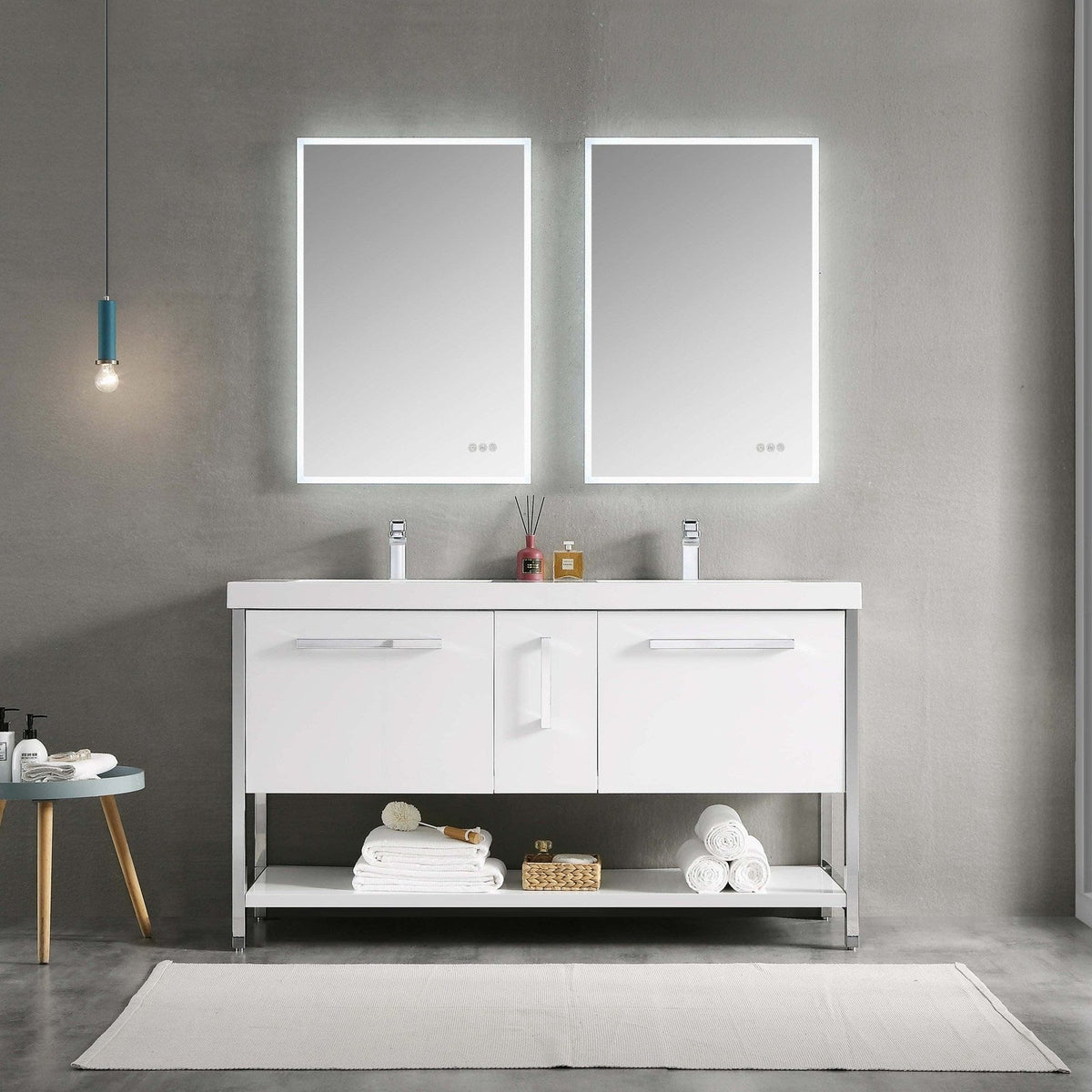 Blossom Riga 60 Inch Bathroom Vanity - V8022 60 01 - Backyard Provider