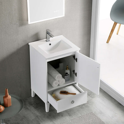 Blossom Lyon 20 Inch Bathroom Vanity - V8023 20 01 - Backyard Provider