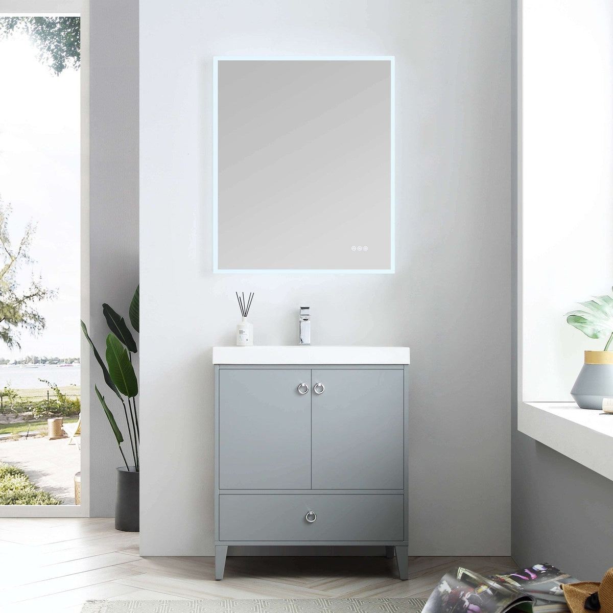 Blossom Lyon 30 Inch Bathroom Vanity - V8023 30 01 - Backyard Provider