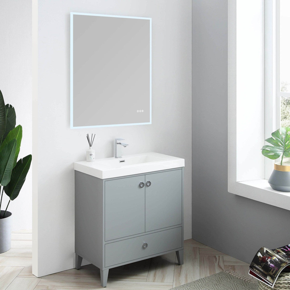 Blossom Lyon 30 Inch Bathroom Vanity - V8023 30 01 - Backyard Provider