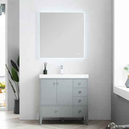 Blossom Lyon 36 Inch Bathroom Vanity - V8023 36 01 - Backyard Provider