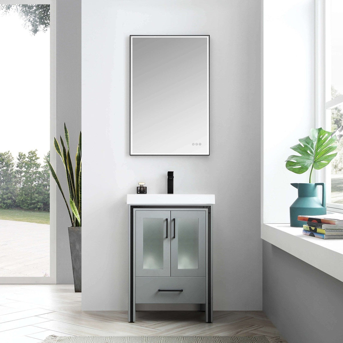 Blossom Birmingham 24 Inch Bathroom Vanity - V8024 24 01 - Backyard Provider