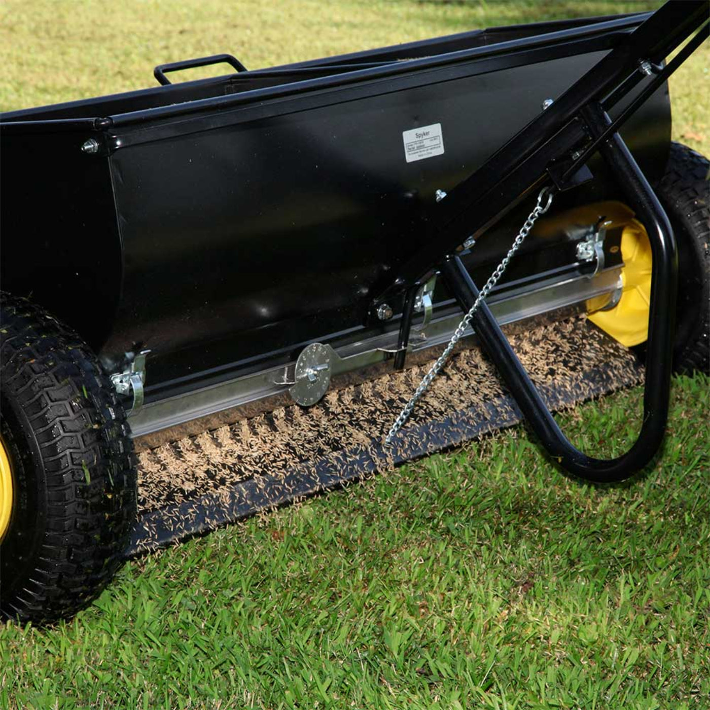 Spyker Commercial Drop Spreader 120 Lb. Capacity  - (P70-12010)