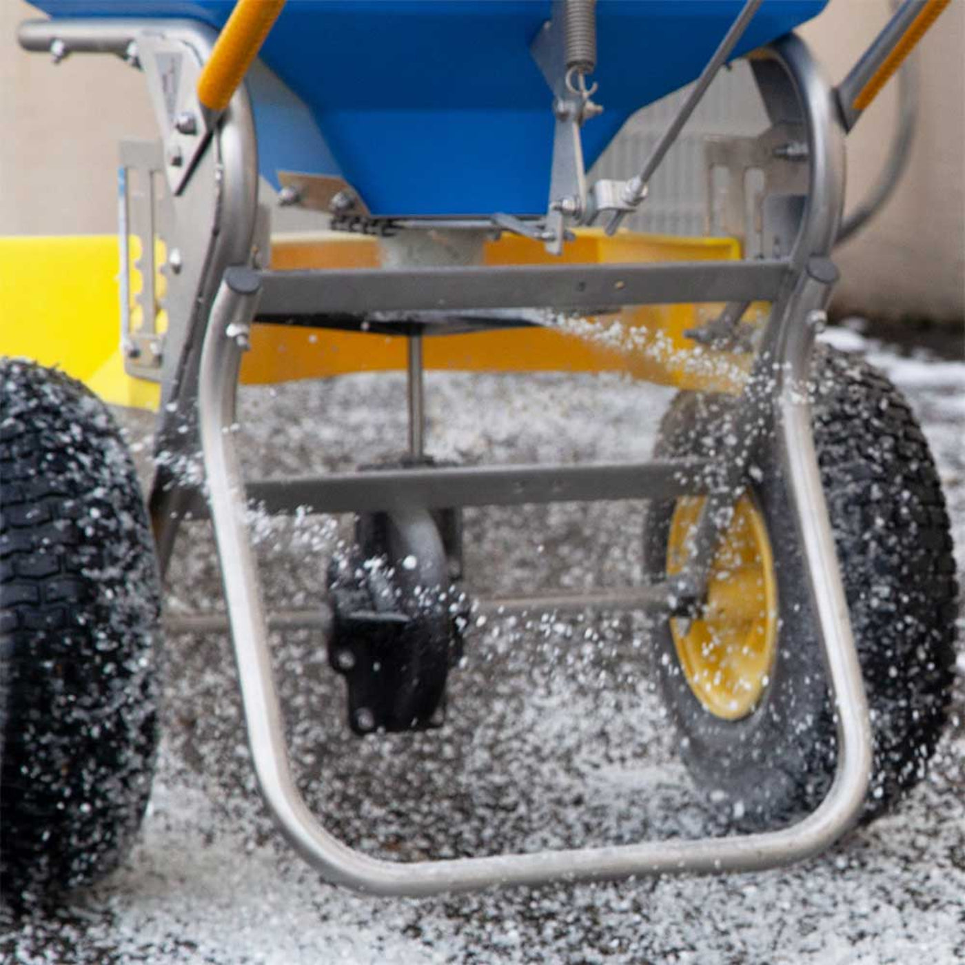 Spyker Commercial Push ICE Spreader 100-Lb. Capacity -  (SPY100-2S)