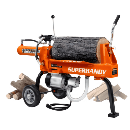 Super Handy 14 Ton 120V Portable Electric Log Splitter New - GUO084