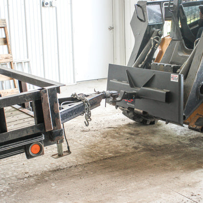 Grey Wolf Skid Steer Receiver Hitch Plate -  (1061)