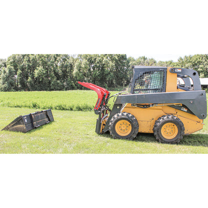 Grey Wolf Skid Steer Double Quick Attach Grapple -  (1066)