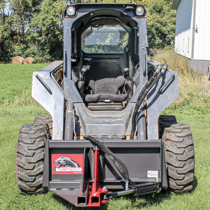 Grey Wolf Skid Steer Tree Puller Attachment  - (1067)