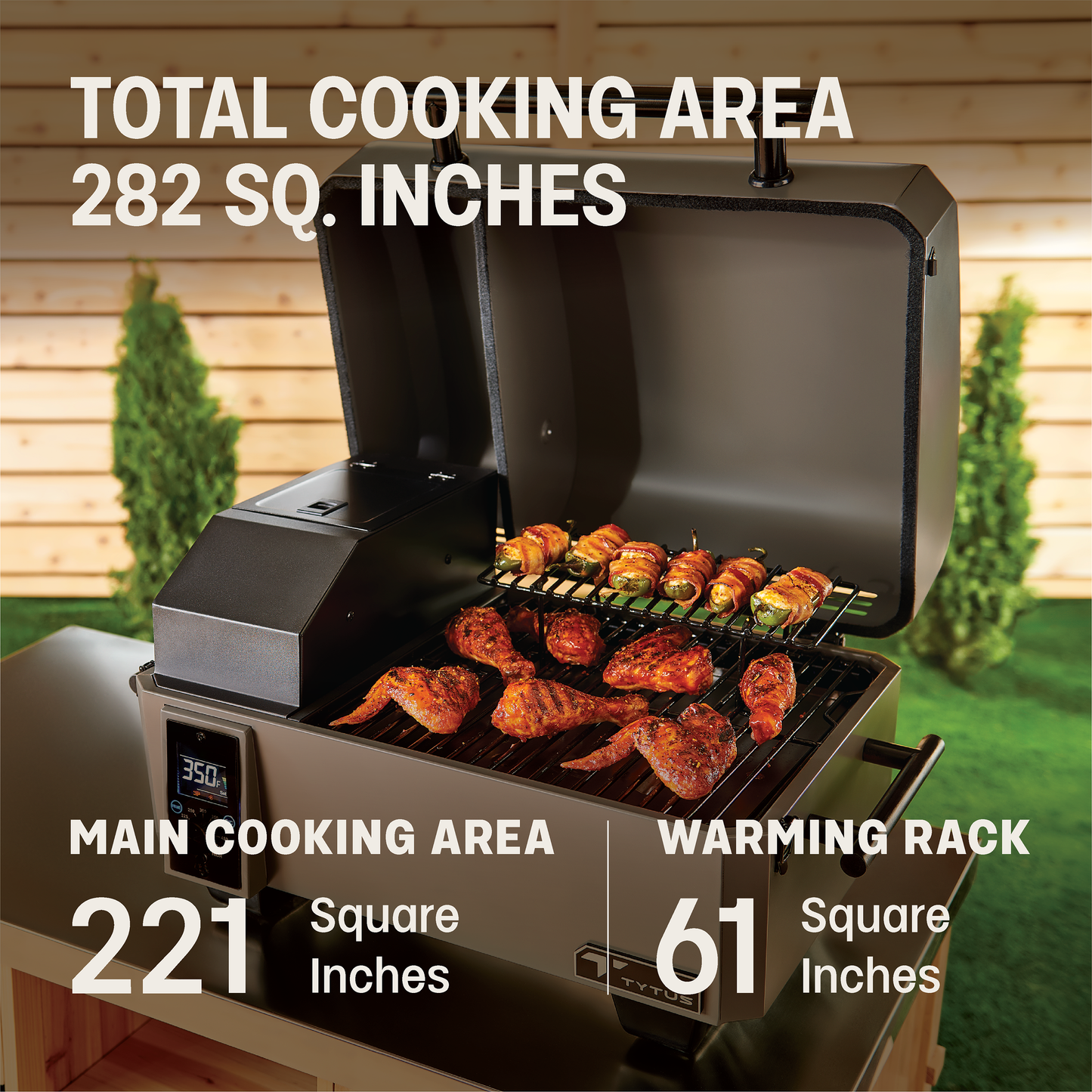 TYTUS Emberwood Pellet Smoker - TDT-GHS-SMOK