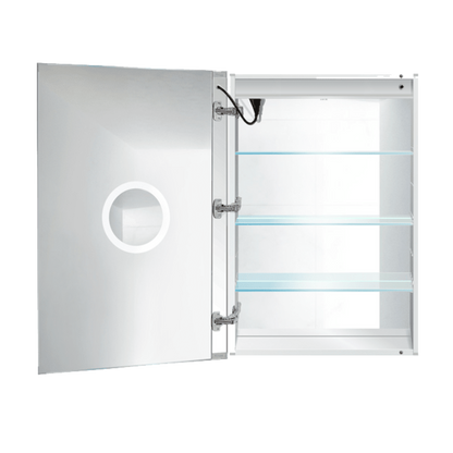 Krugg Svange 2436L  24" X 36" LED Medicine Cabinet with Dimmer & Defogger SVANGE2436L - Backyard Provider
