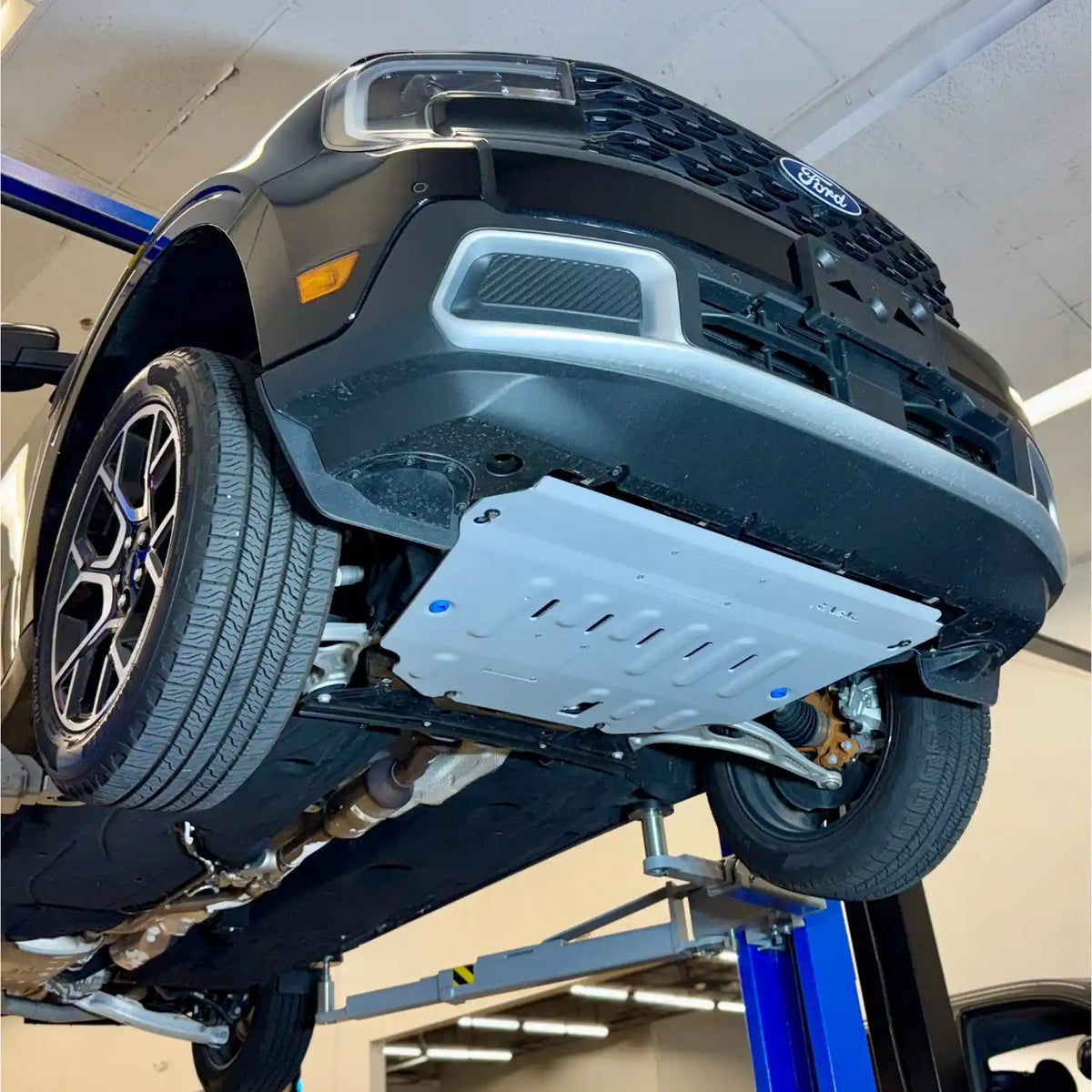 RIVAL Aluminum Engine Skid Plate 2022+ Ford Maverick | Except Tremor - 2333.1891.2.6