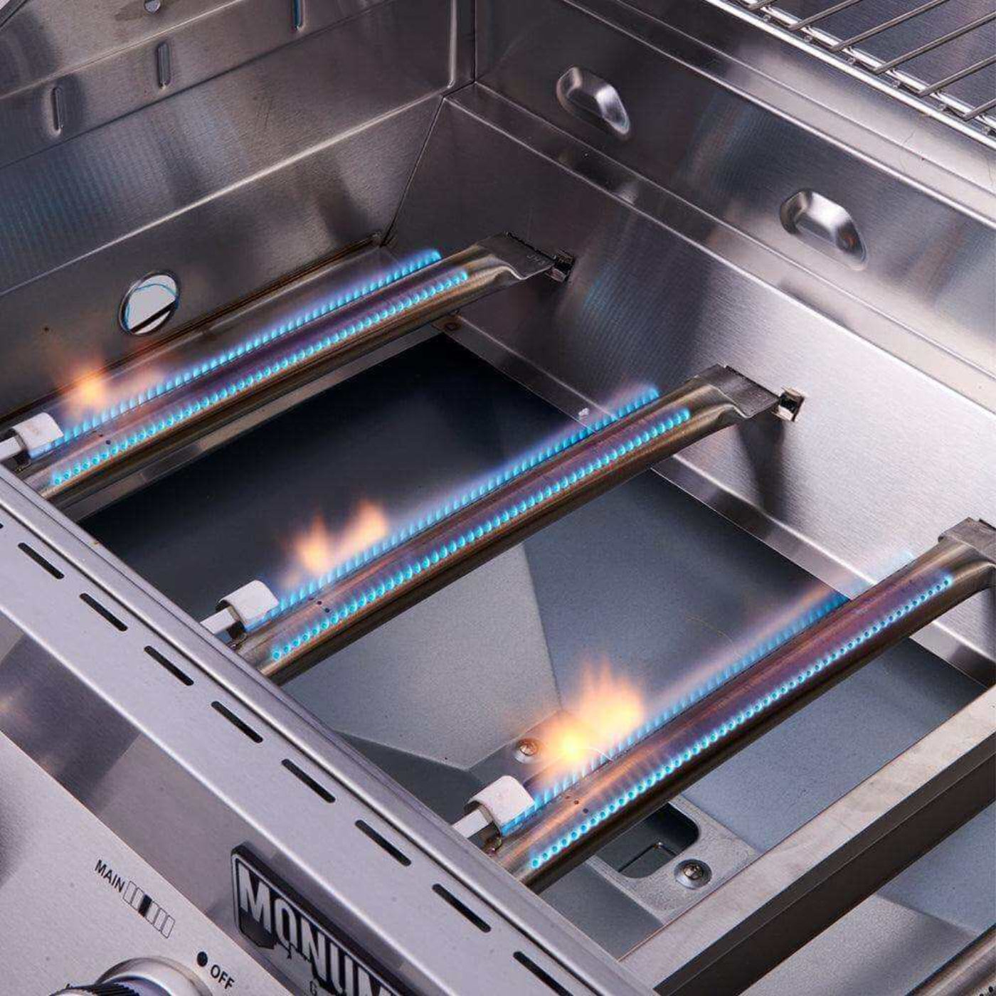 Monument Grills Classic 24367 Series | 4 Burner Propane Gas Grill in Stainless Steel - 24367