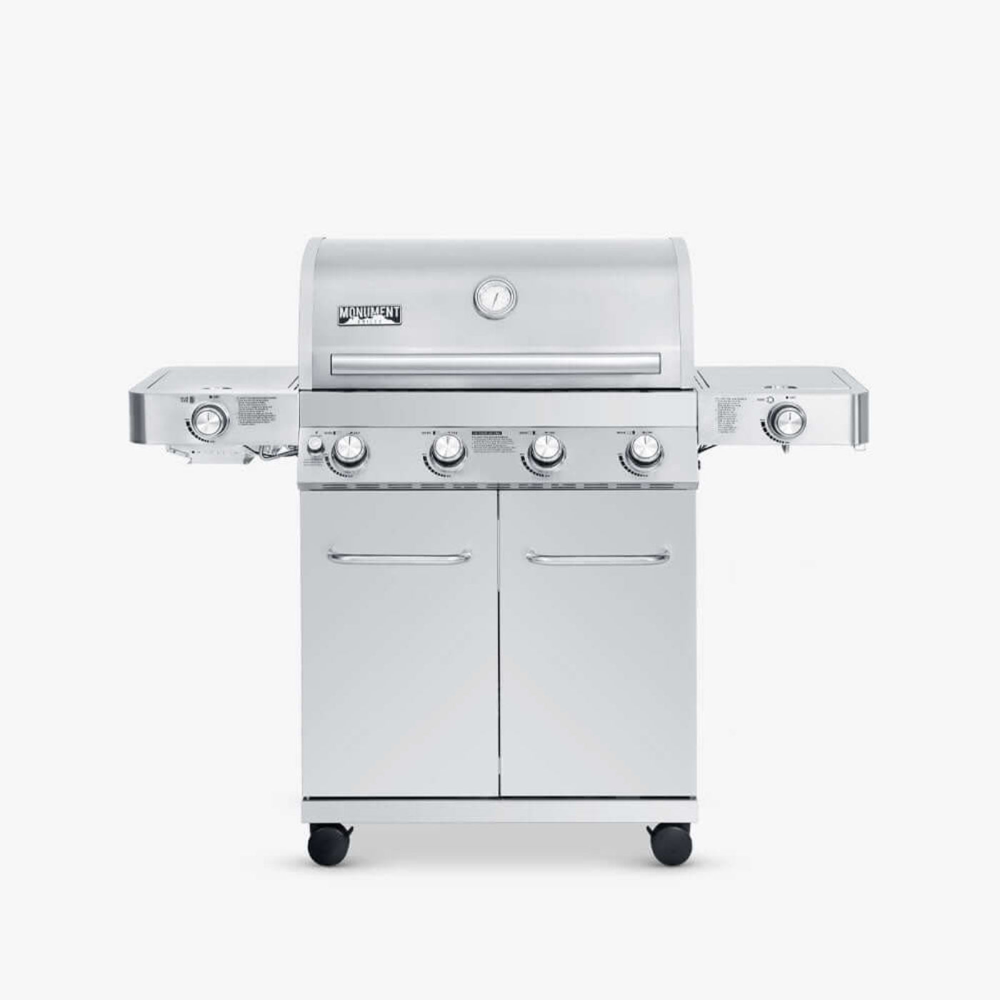 Monument Grills Classic 24367 Series | 4 Burner Propane Gas Grill in Stainless Steel - 24367