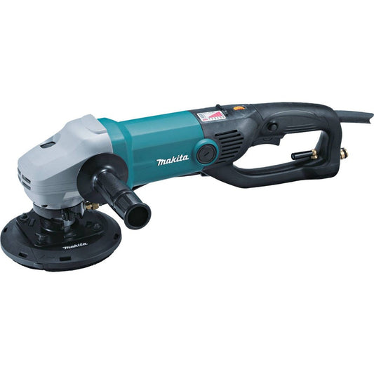 Makita (PK5011CX1) 5" Stone Polisher, 11 AMP, 2,000-5,500 RPM, var. spd., 5/8"-11