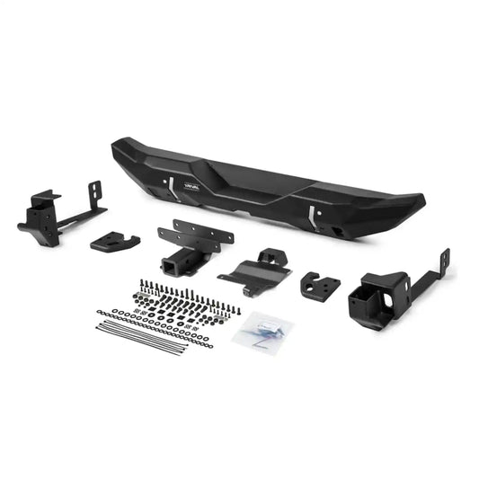 RIVAL Rear Aluminum Stubby Bumper 2018+ Jeep Wrangler JL - 2D.2709.2-NL