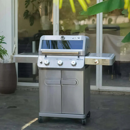Monument Grills Mesa 305 Series | 3 Burner Propane Gas Grill in Stainless Steel - M305