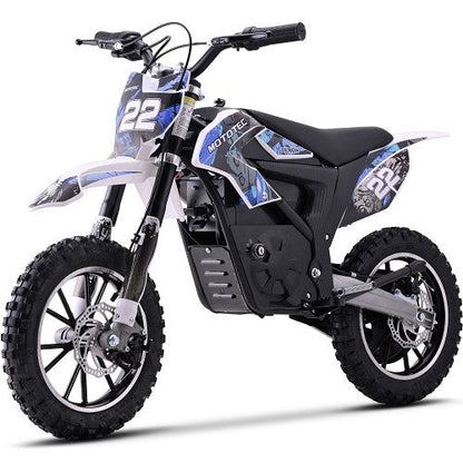 MotoTec 36v 790w Demon Electric Dirt Bike Lithium Blue