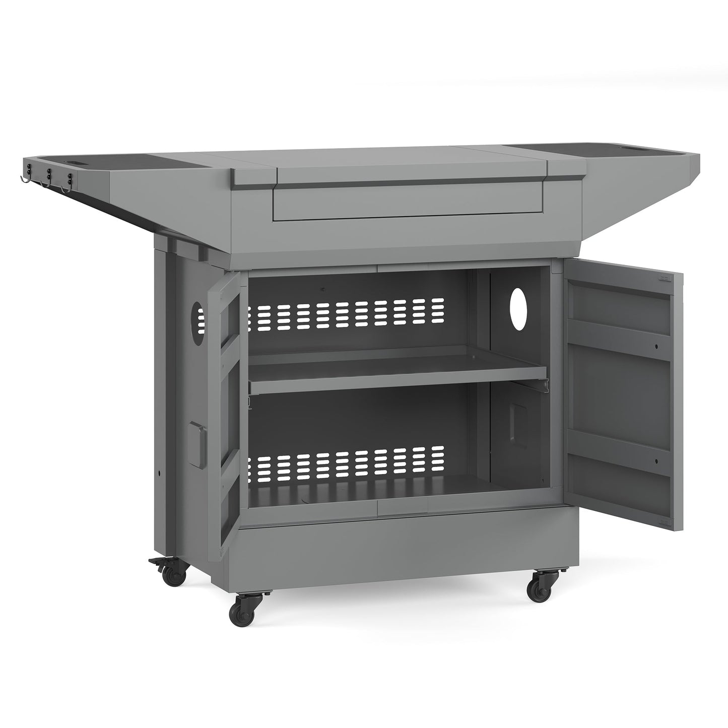 TYTUS Emberwood Grill and Prep Cart - TDT-GHS-XLCT