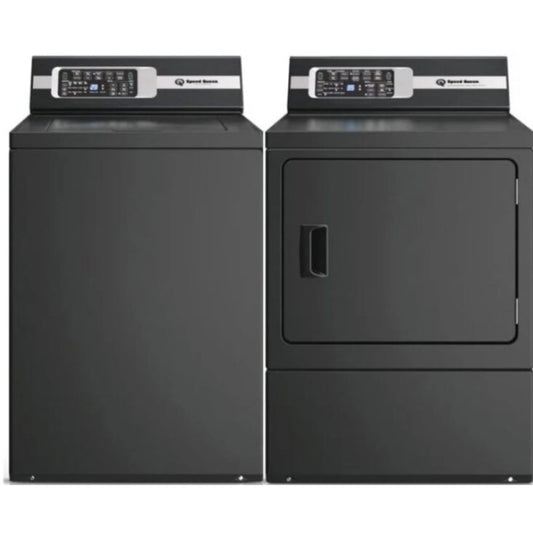 Speed Queen TR7006BN 26 Inch Top Load Washer & Speed Queen DR7004BE 27 Inch Electric Dryer - Speed Queen-TR7006BN-DR7004BE