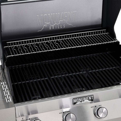 Monument Grills Denali 405 Series | 4 Burner Smart Tech Propane Gas Grill in Stainless Steel - D405