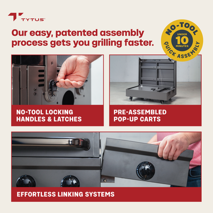 TYTUS Emberwood Pellet Smoker - TDT-GHS-SMOK