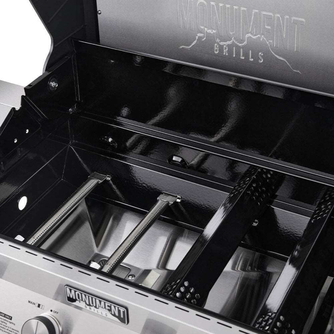 Monument Grills Denali 405 Series | 4 Burner Smart Tech Propane Gas Grill in Stainless Steel - D405