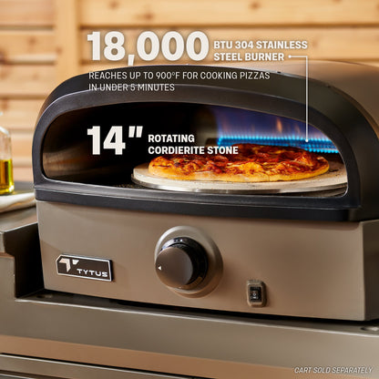 TYTUS Emberwood Pizza Oven - TDT-GHS-GPZA