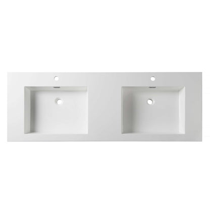 Blossom Acrylic Top-Mount Basin 60×22 A10 6022 25 - Backyard Provider