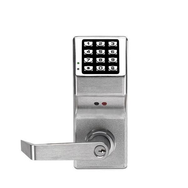 Alarm Lock Trilogy - DL5200 - Double Sided Keypad Lever Set - 26D - Satin Chrome