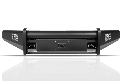 Fab Fours CH08-Q2061-1 Chevy Silverado 2500/3500 2007.5-2010 Black Steel Elite Front Bumper No Guard