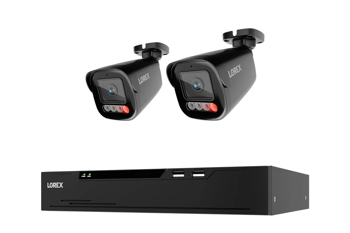 Lorex Connect X Series 4K 8-Channel Wired NVR System with X5 Bullet Security Cameras - 2TB (Cables not included)