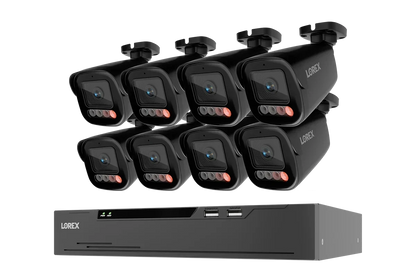 Lorex Connect X Series 4K 8-Channel Wired NVR System with X5 Bullet Security Cameras - 2TB (Cables not included)