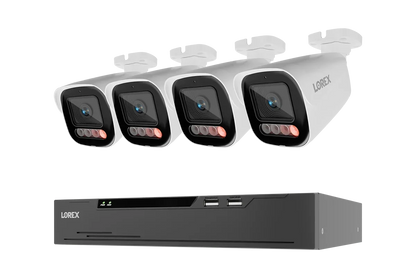 Lorex Connect X Series 4K 8-Channel Wired NVR System with X5 Bullet Security Cameras - 2TB (Cables not included)