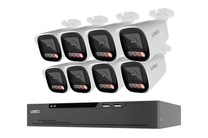 Lorex Connect X Series 4K 8-Channel Wired NVR System with X5 Bullet Security Cameras - 2TB (Cables not included)