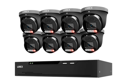Lorex Connect X Series 4K 8-Channel Wired NVR System with X5 Turret Security Cameras - 2TB (Cables not included)
