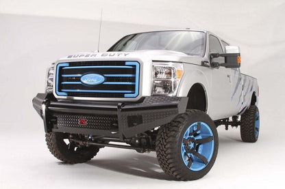 Fab Fours FS11-S2561-1 Ford F450/F550 Superduty 2011-2016 Black Steel Front Bumper No Guard