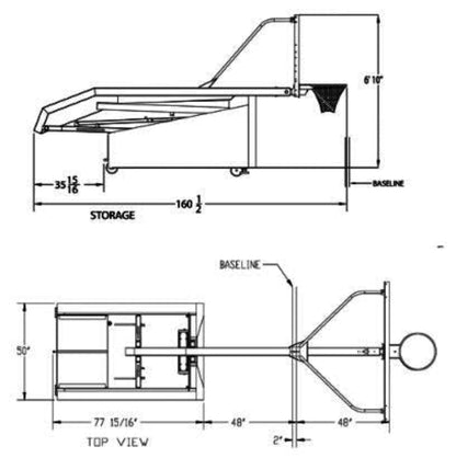 Spalding G8 Portable Backstop - 401-975