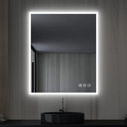 Blossom Beta 36″x36″ LED Mirror with Frosted Sides - LED M2 3636