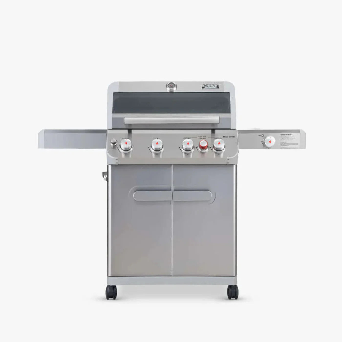 Monument Grills Mesa 415BZ Series | 4 Burner Propane Gas Grill in Stainless Steel - M415BZ