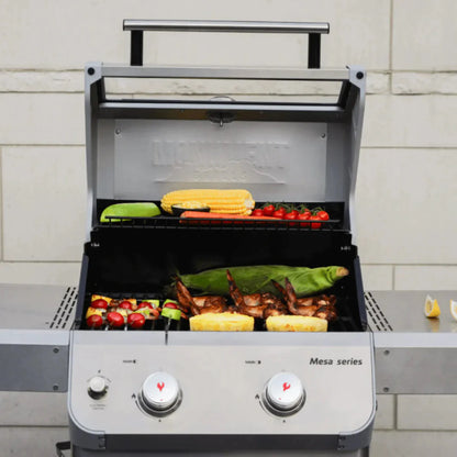 Monument Grills Mesa 200S Series | 2 Burner Propane Gas Grill in Stainless Steel - M200S