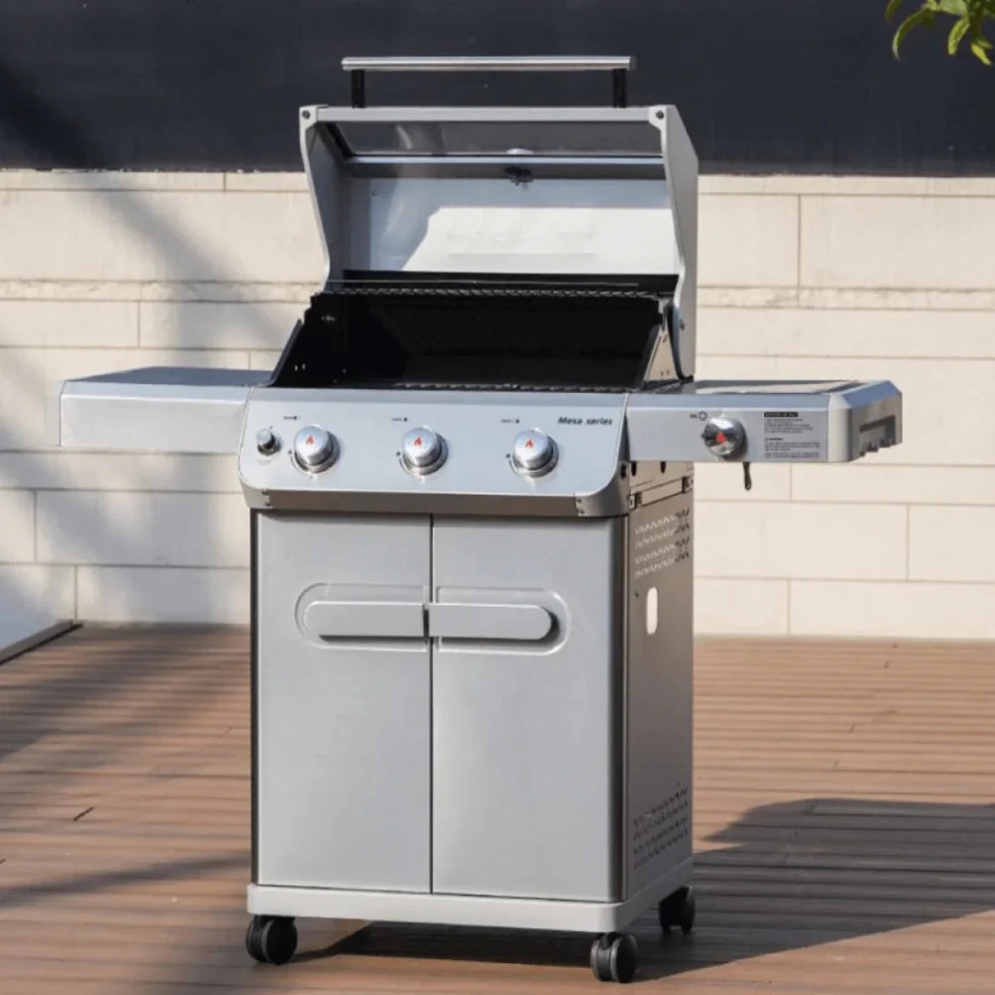 Monument Grills Mesa 305 Series | 3 Burner Propane Gas Grill in Stainless Steel - M305