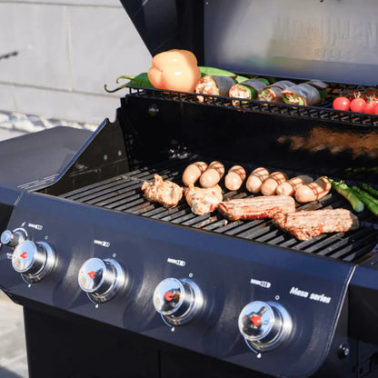Monument Grills Mesa 425 Series | 4 Burner Propane Gas Grill in Black - M425